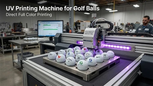 Máquina de impresión UV para pelotas de golf: a guía completa de equipamento, configuración, dura...